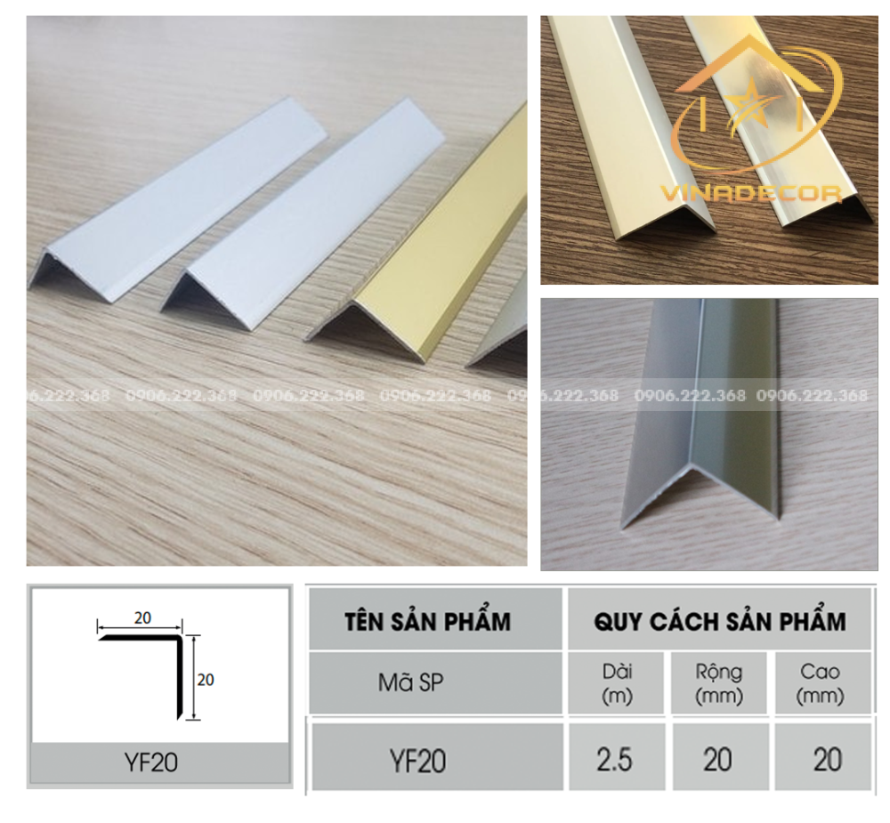 NẸP V20 NHÔM